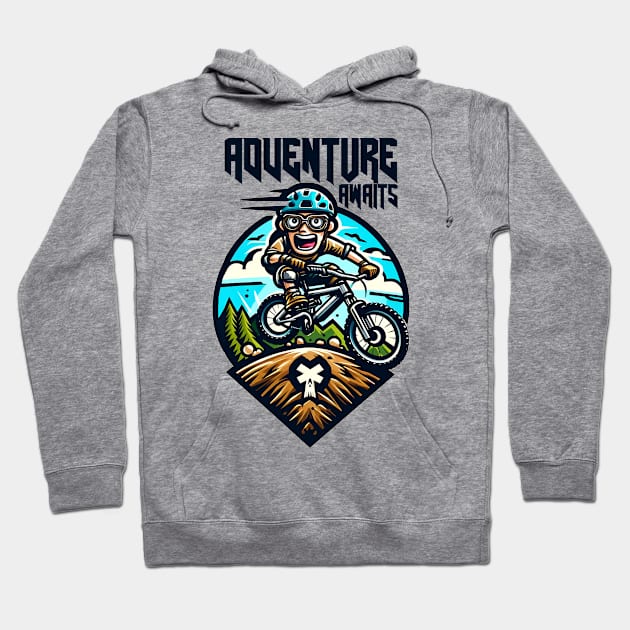 adventure awaits Hoodie by AOAOCreation